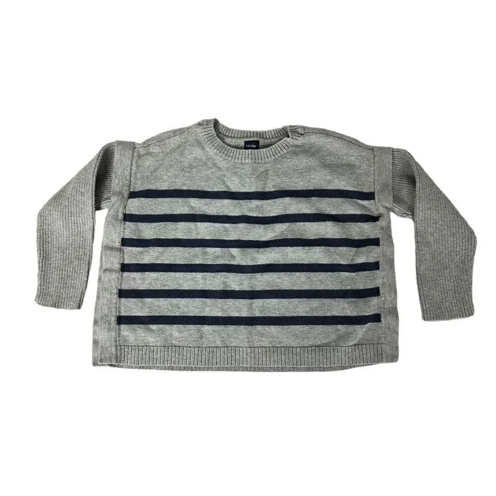 Gap Boxy Stripe Pullover Sweater size 3